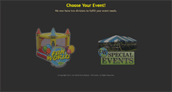 Desktop Screenshot of funworldparty.com